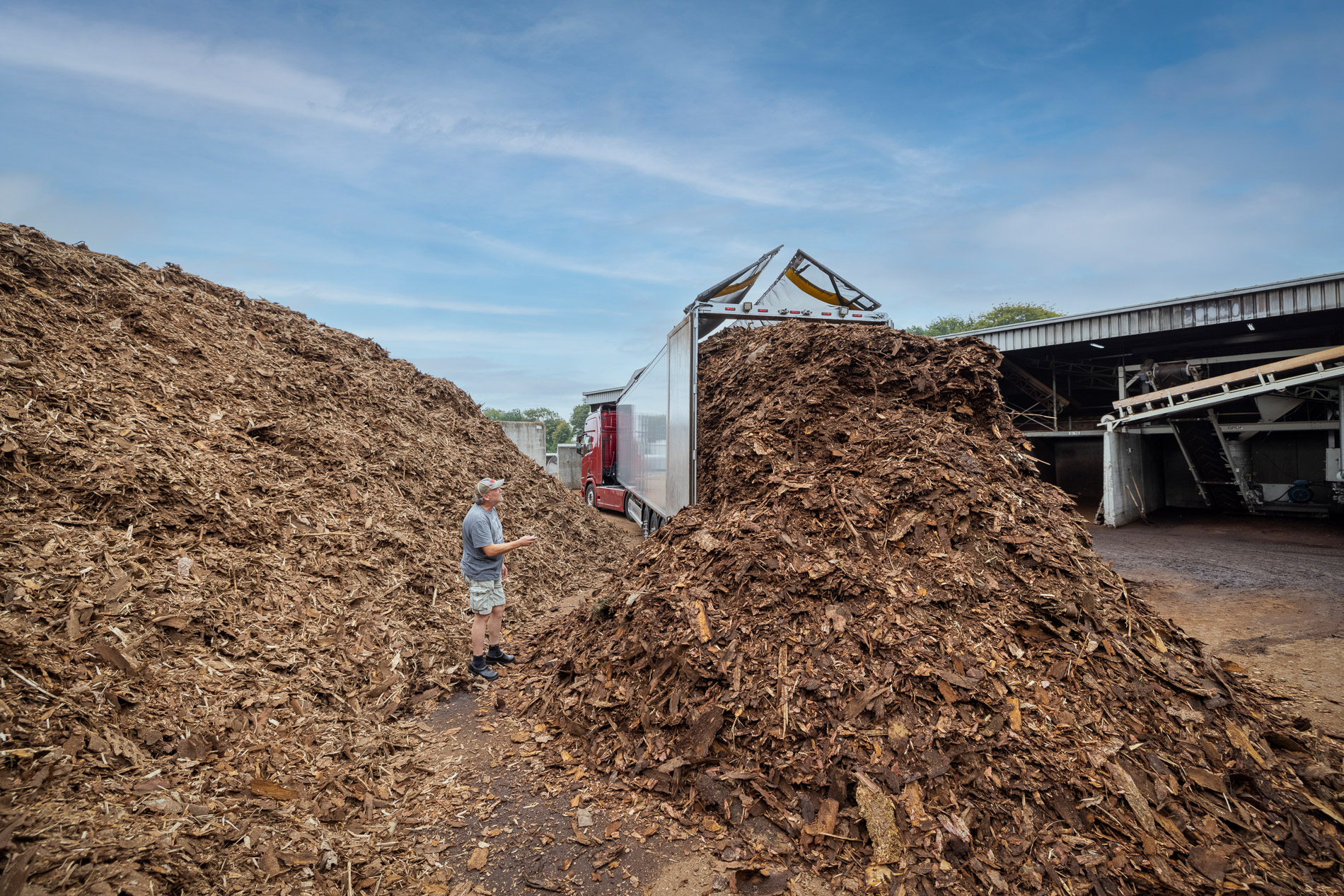 Wir beziehen unsere Rinde von zertifizierten Europäischen Sägewerken